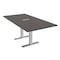 Skutchi Designs 35.5 in W, 71.5 in L, 29 in H, Engineered Wood Top, Brown HAR-REC-36x72-T-ELEC-XD1025 - alternate 1